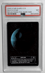 V1165: 2000: DEATH STAR: REFLECTIONS: FOIL: DARK SIDE: PSA 7: NM: 88724556